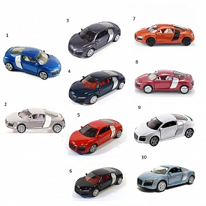 Металлическая машина Audi R8, 1:55 (Siku, 1430k)